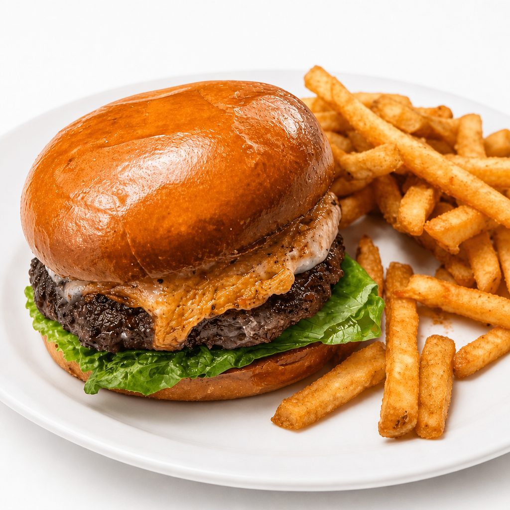 House Beef Burger.